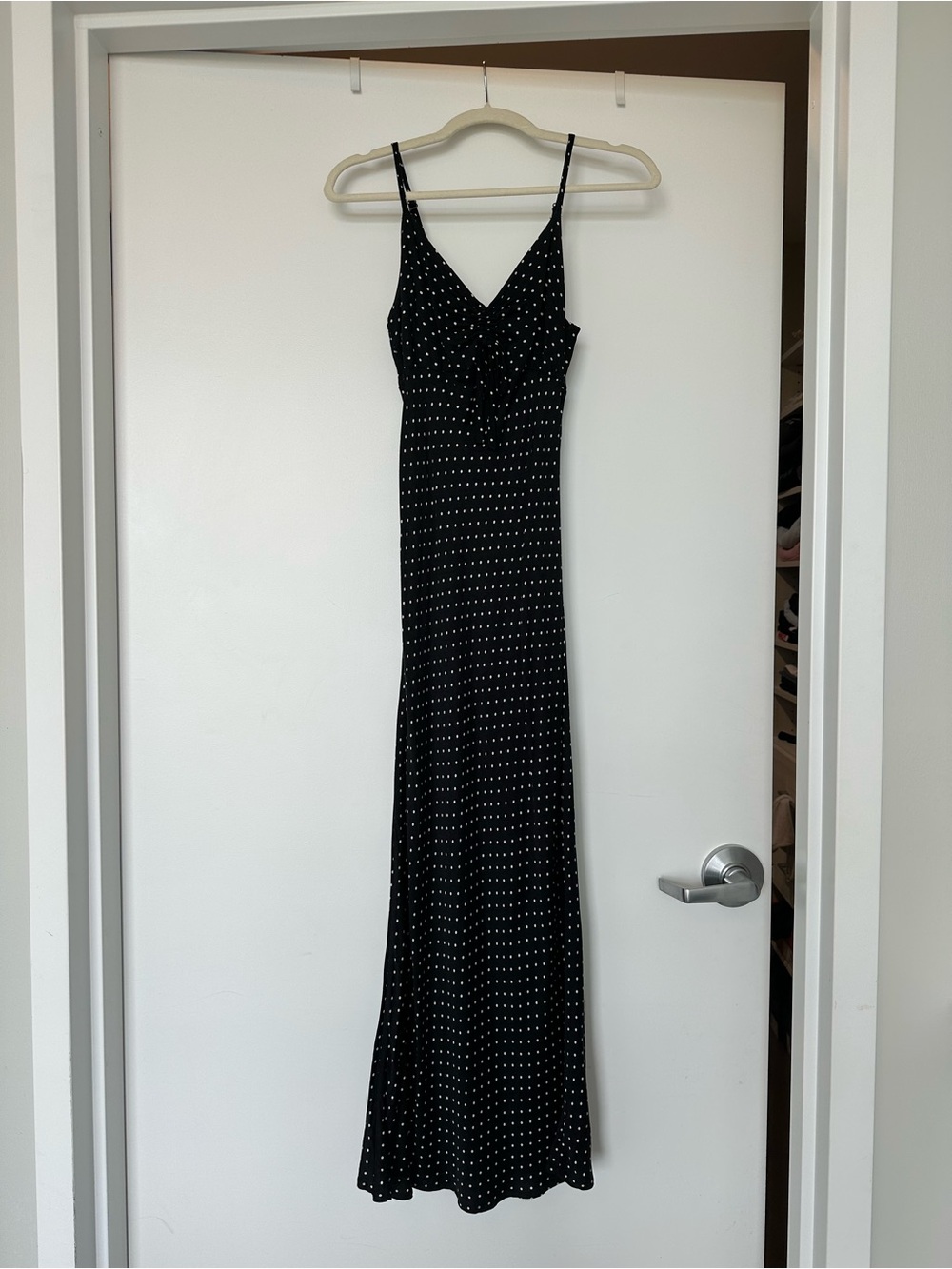 Polka Dot Maxi Dress